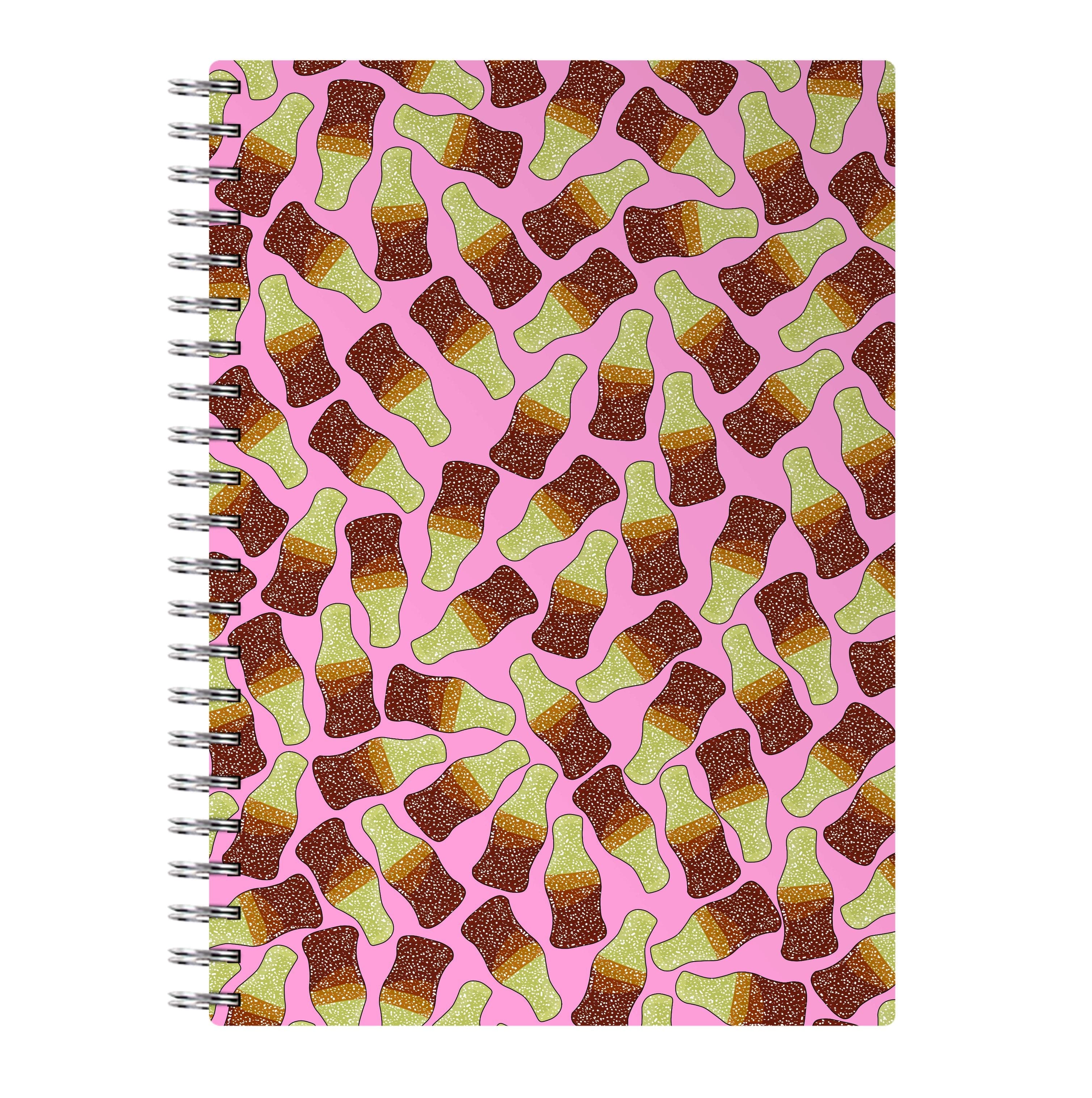 Cola Bottles - Sweets Patterns Notebook