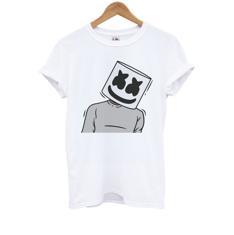 Grey Shirt - Marshmello Kids T-Shirt