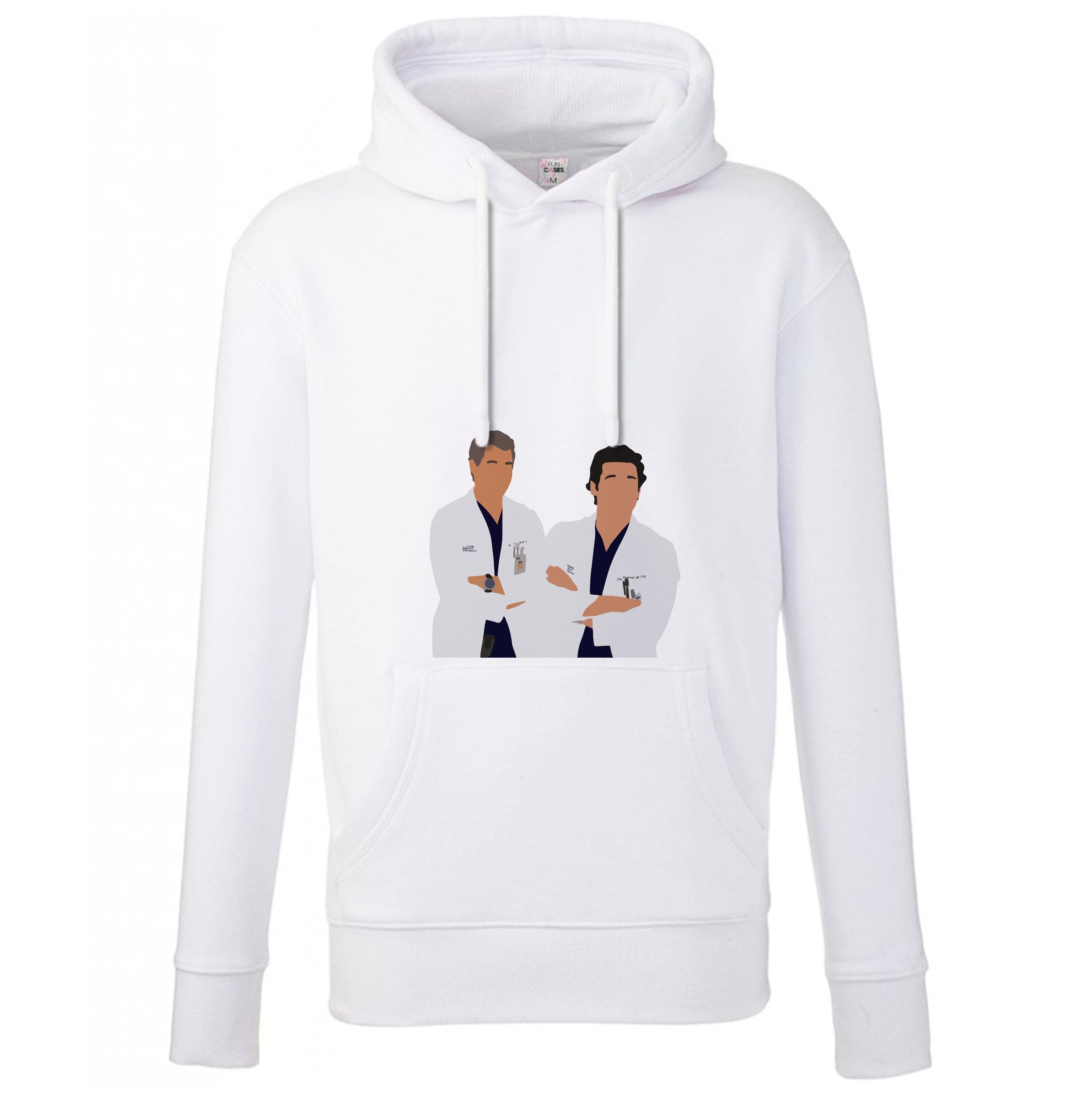 Two Doctors Arm Crossed - Grey's Hoodie