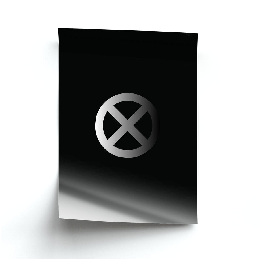 X Logo - X-Men Poster