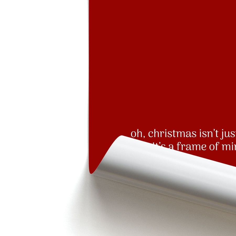 Christmas Isn't Just A Day - Christmas Poster