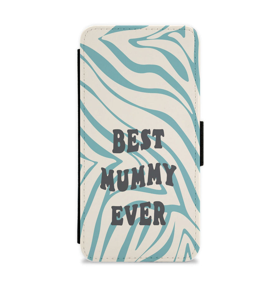 Best Mummy Ever - Personalised Mother's Day Flip / Wallet Phone Case