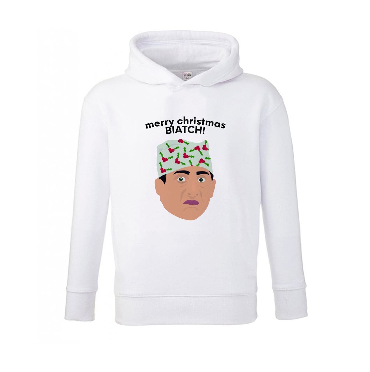 Merry Christmas Biatch Kids Hoodie