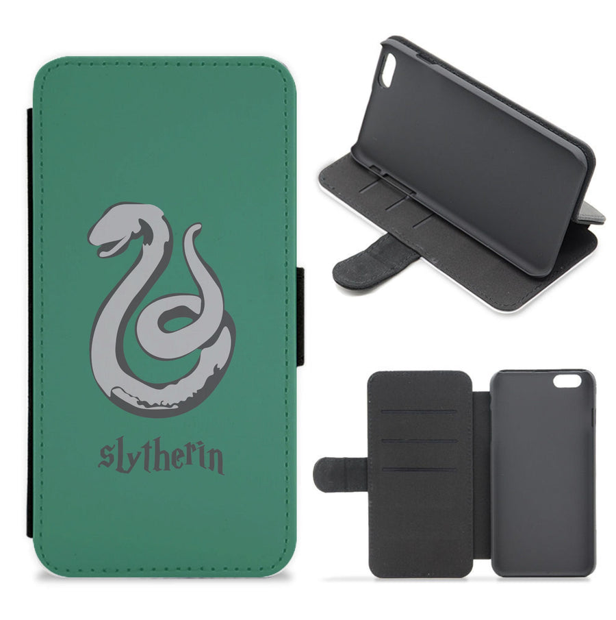 Slytherin - Hogwarts Legacy Flip / Wallet Phone Case