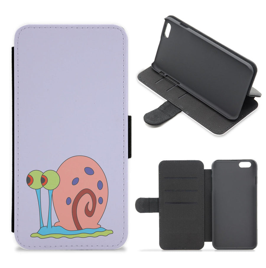Gary The Snail - Spongebob Flip / Wallet Phone Case