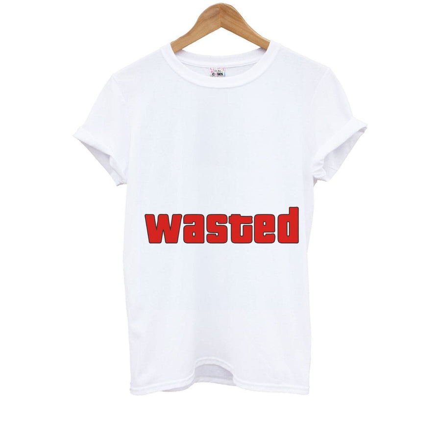 Wasted - GTA Kids T-Shirt