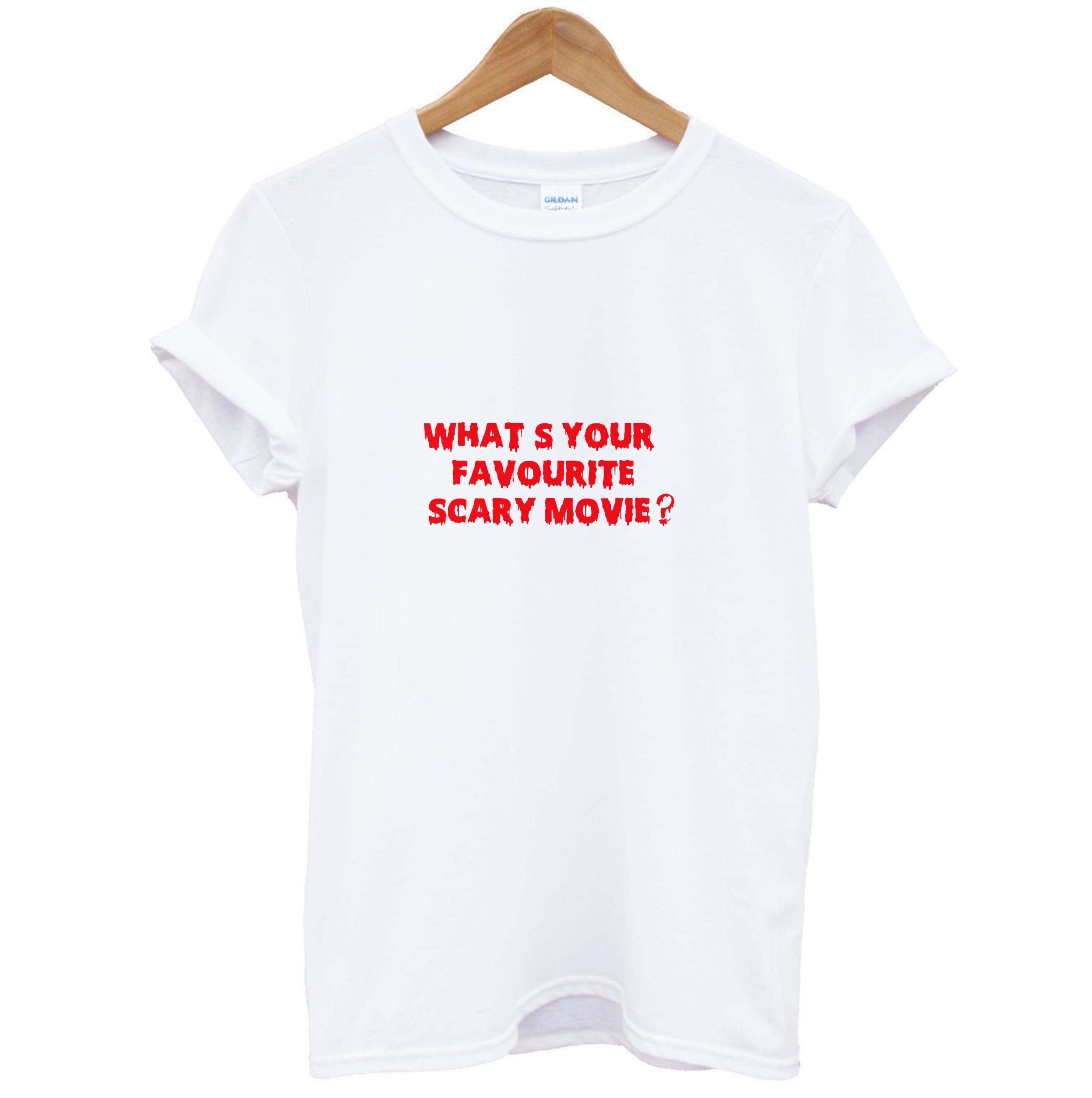 What's Your Favourite Scary Movie - Halloween T-Shirt