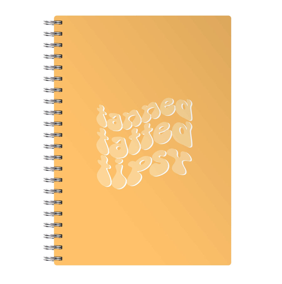 Tanned Tatted Tipsy - Summer Quotes Notebook