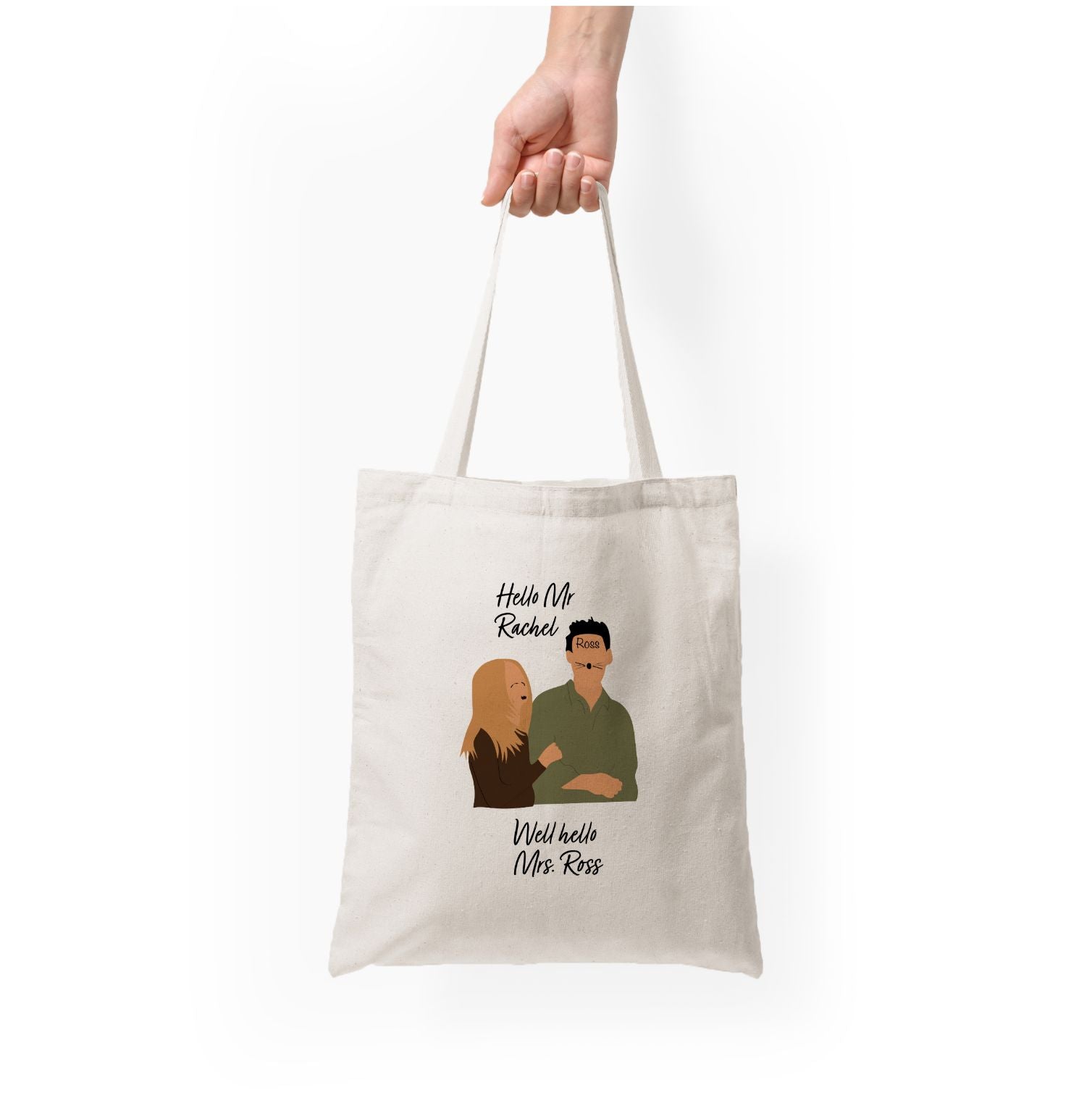 Mr Rachel & Mrs Ross Tote Bag