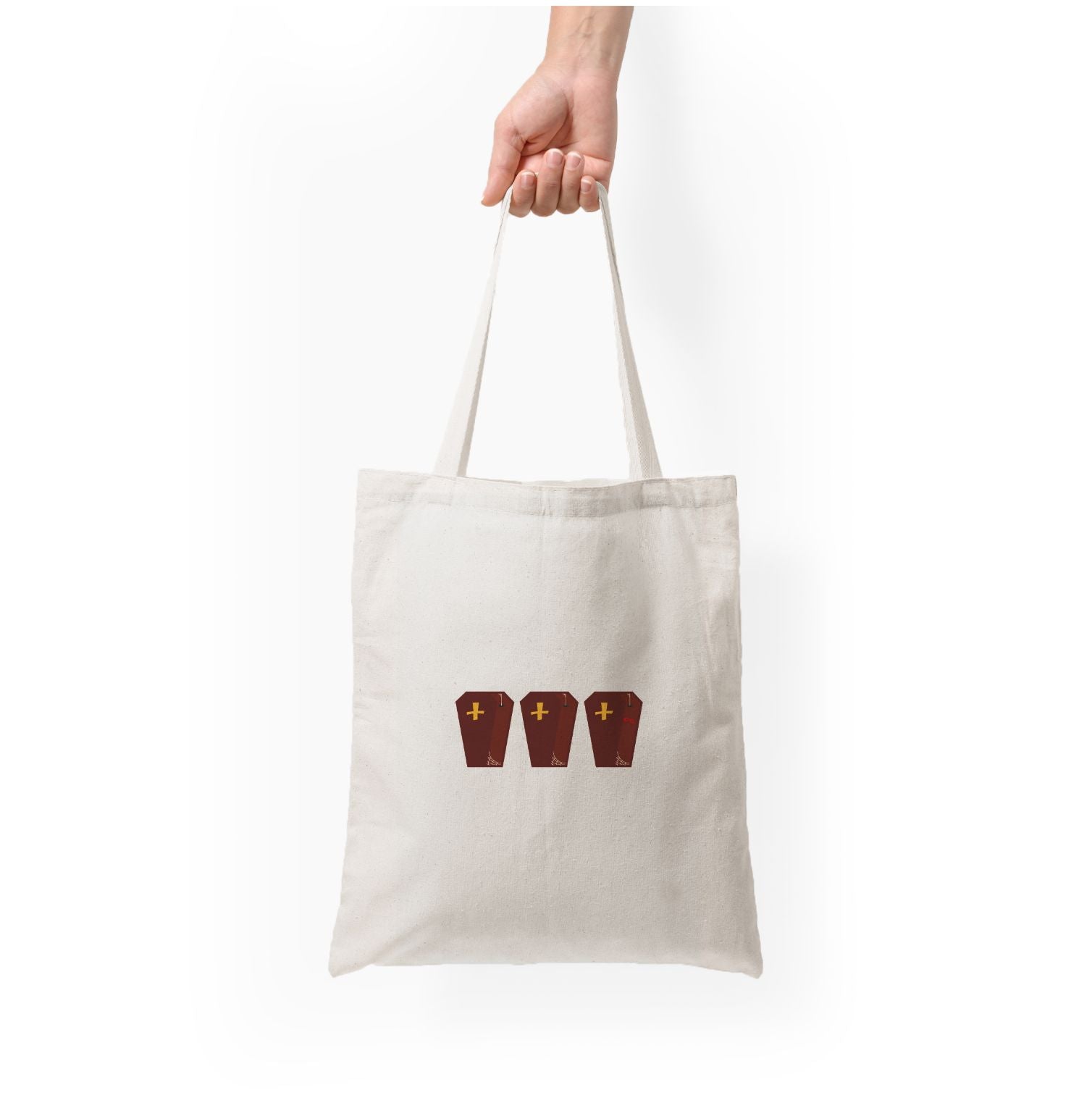 Coffin Pattern - Halloween Tote Bag