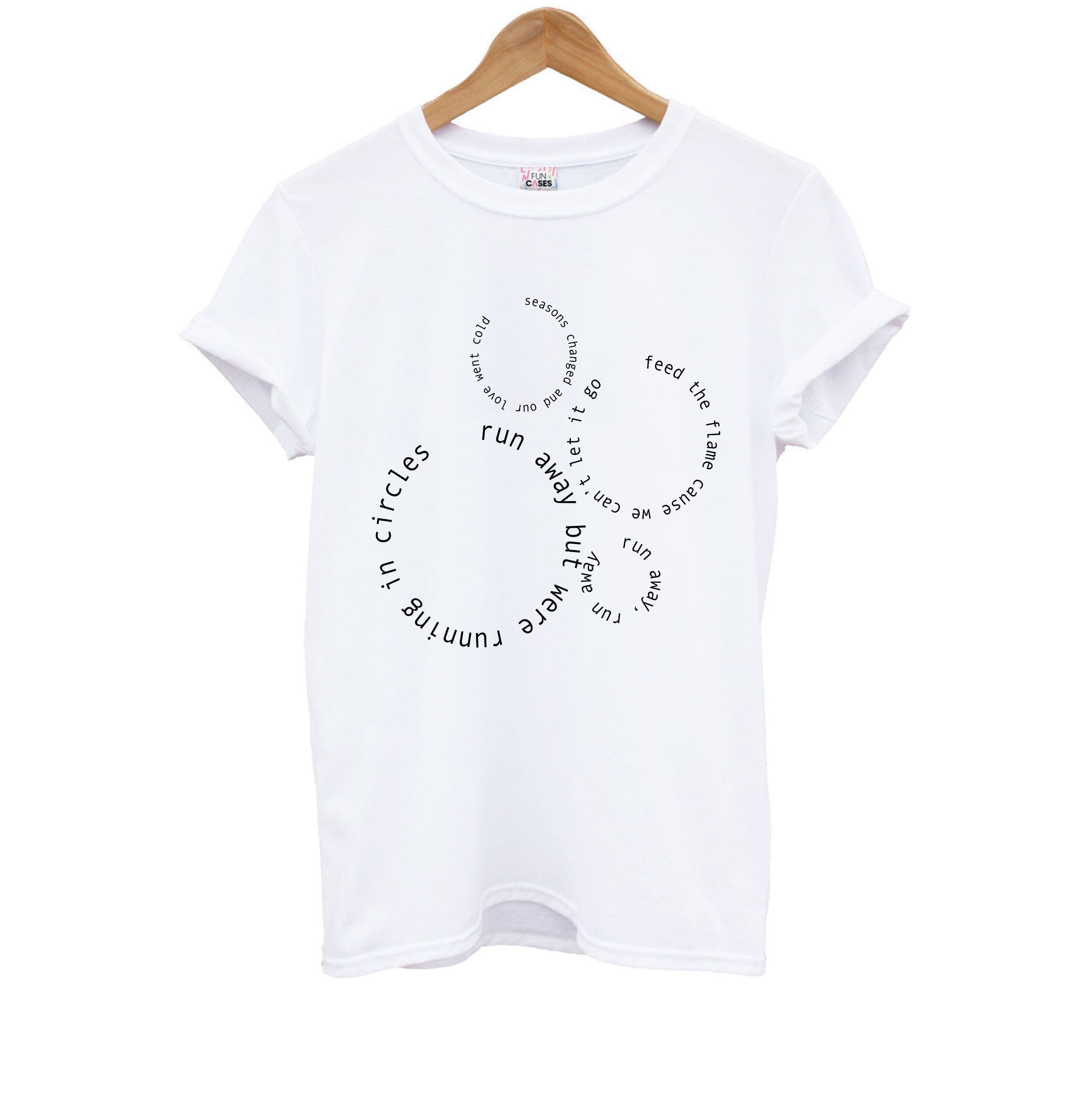 Running In Circles - Post Kids T-Shirt