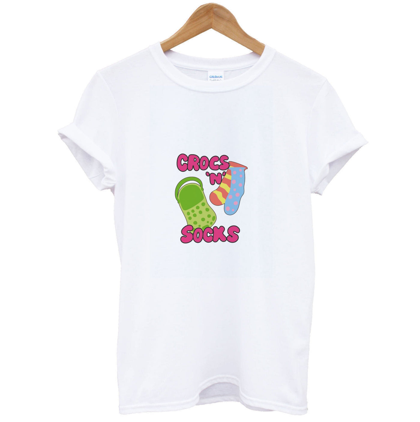 Crocs And Socks - Crocs T-Shirt