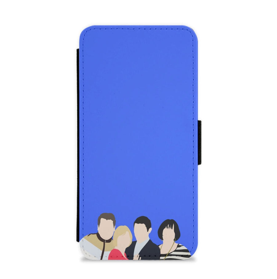Cast - Gavin And Stacey Flip / Wallet Phone Case