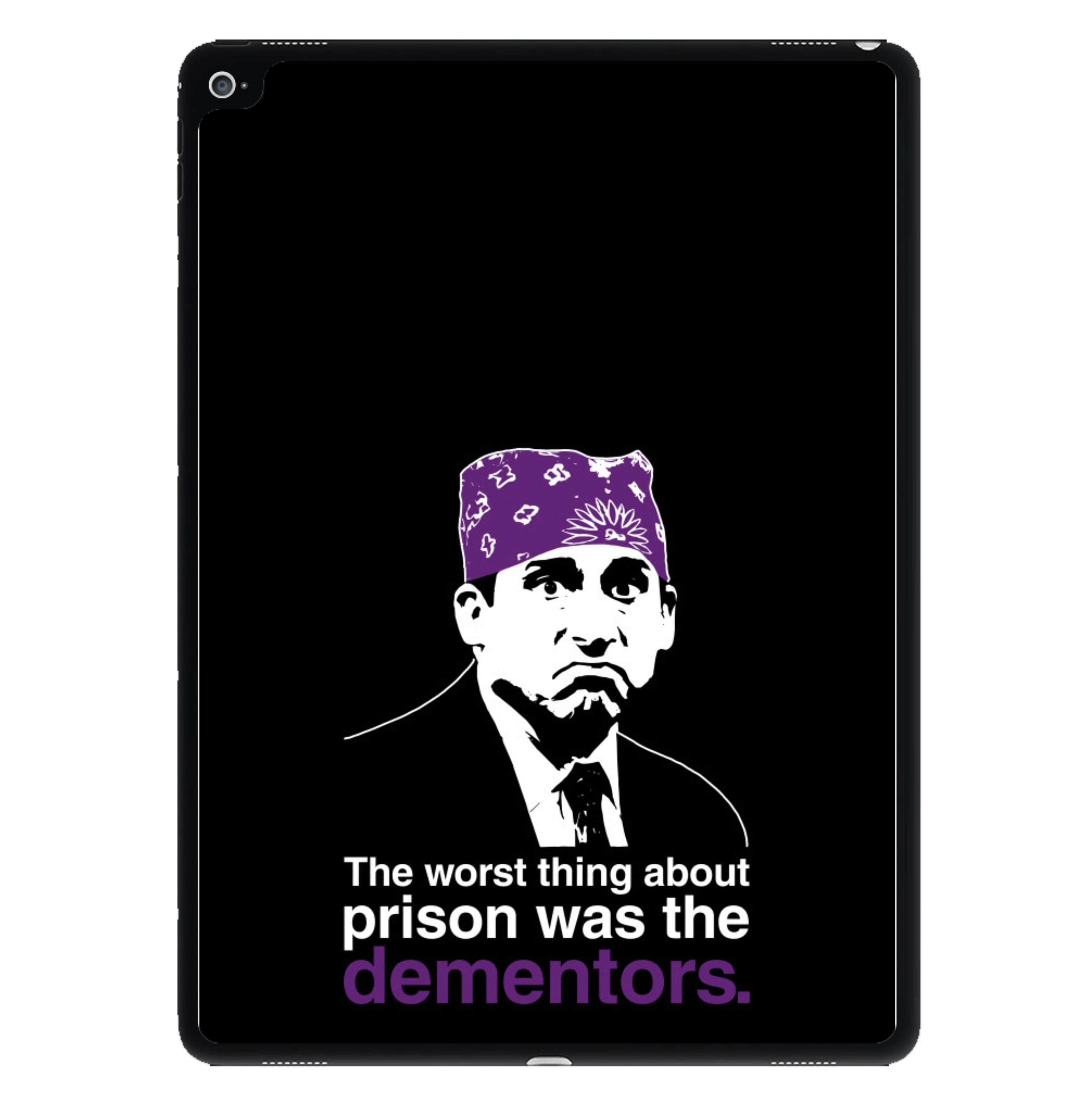 The Worst Thing About Prison Was The Dementors iPad Case