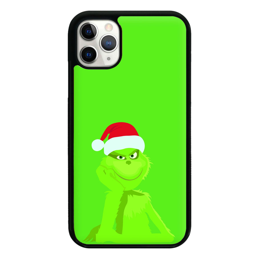 Christmas Hat - Grinch Phone Case