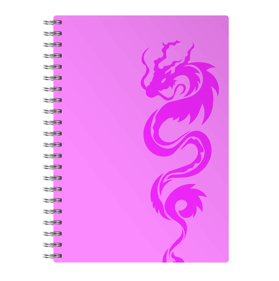 Pink Side Dragon  Notebook