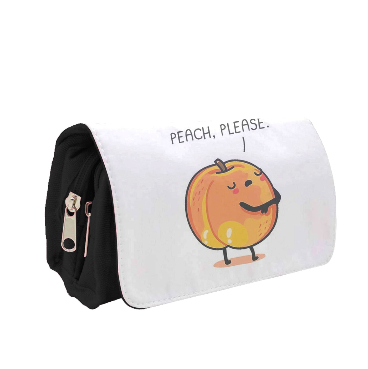 Peach, Please - Funny Pun Pencil Case
