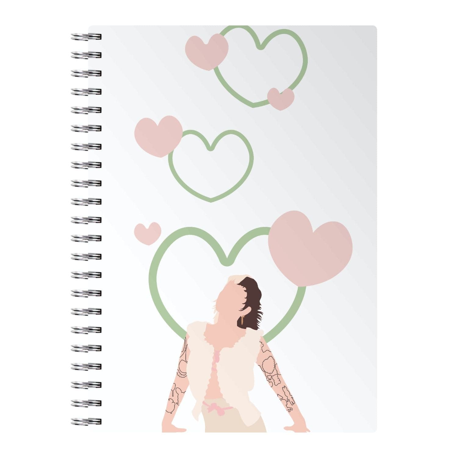 Hearts Notebook