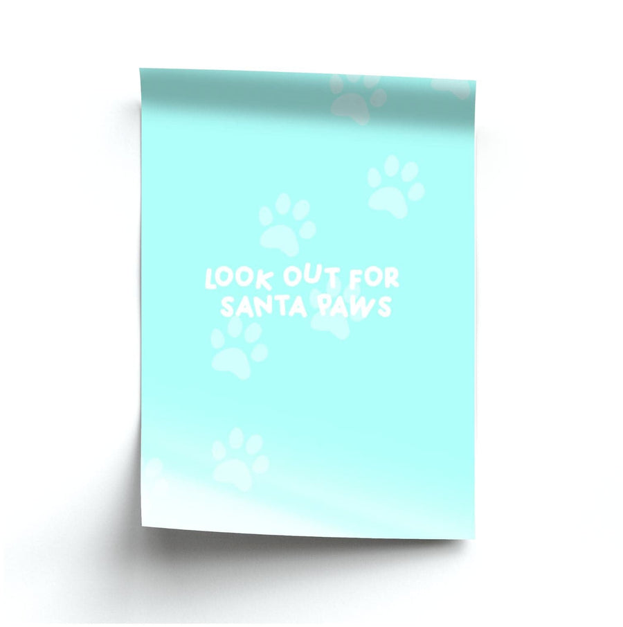 Santa Paws - Christmas Poster