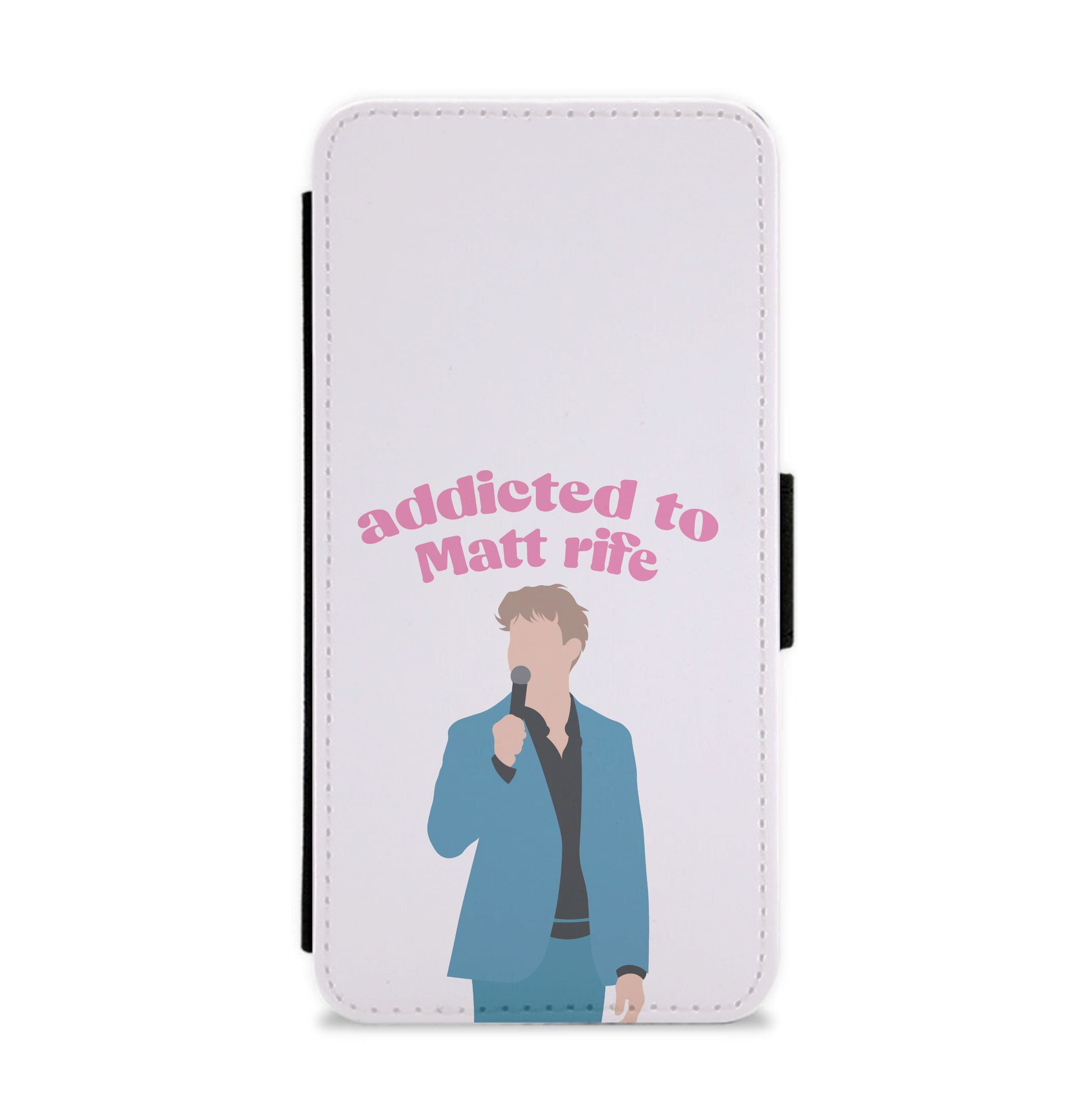 Addicted To Matt Flip / Wallet Phone Case