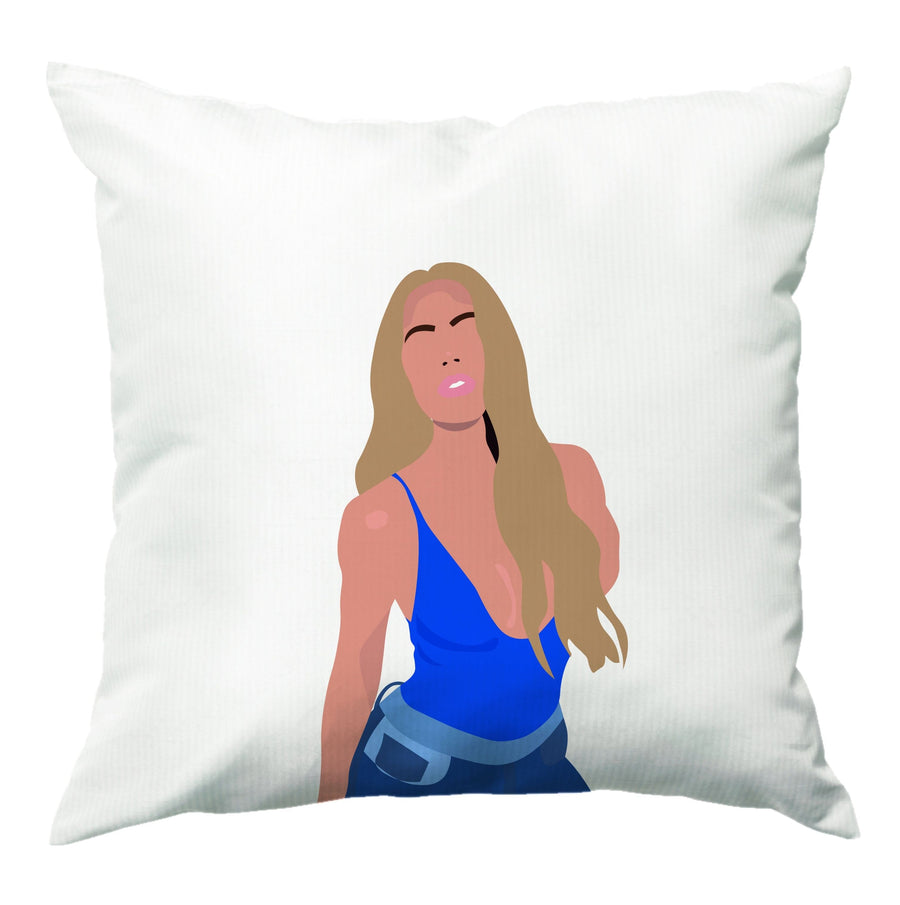 Khloe Kardashian silhouette Cushion