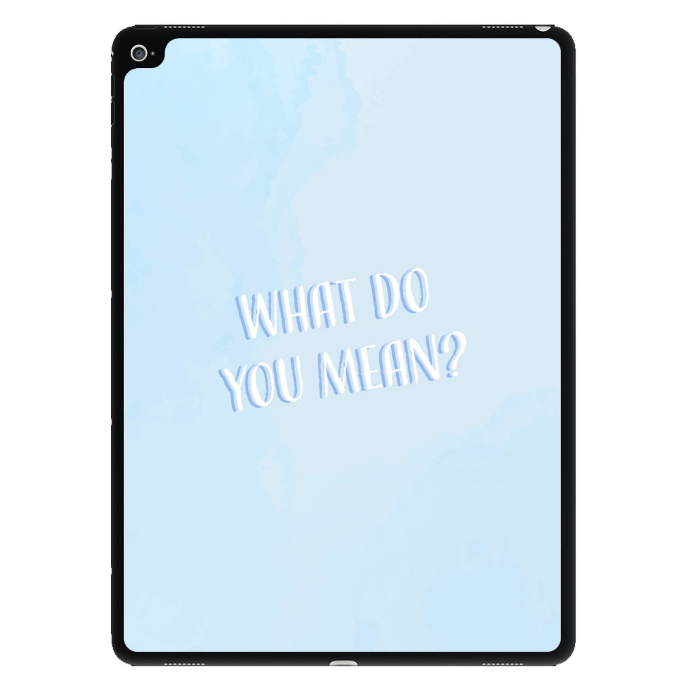 What Do You Mean - Justin iPad Case