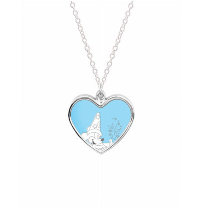 Wizard Mickey Blue Necklace