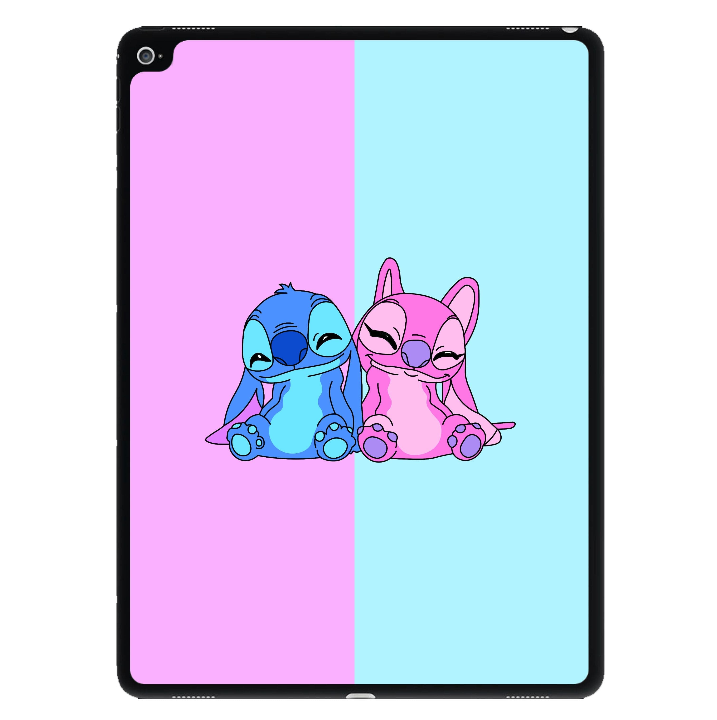 Best Friends - Pink Alien iPad Case