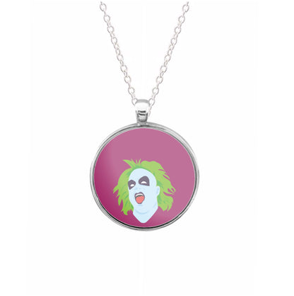 Betelgeuse Face - Beetle Halloween Necklace