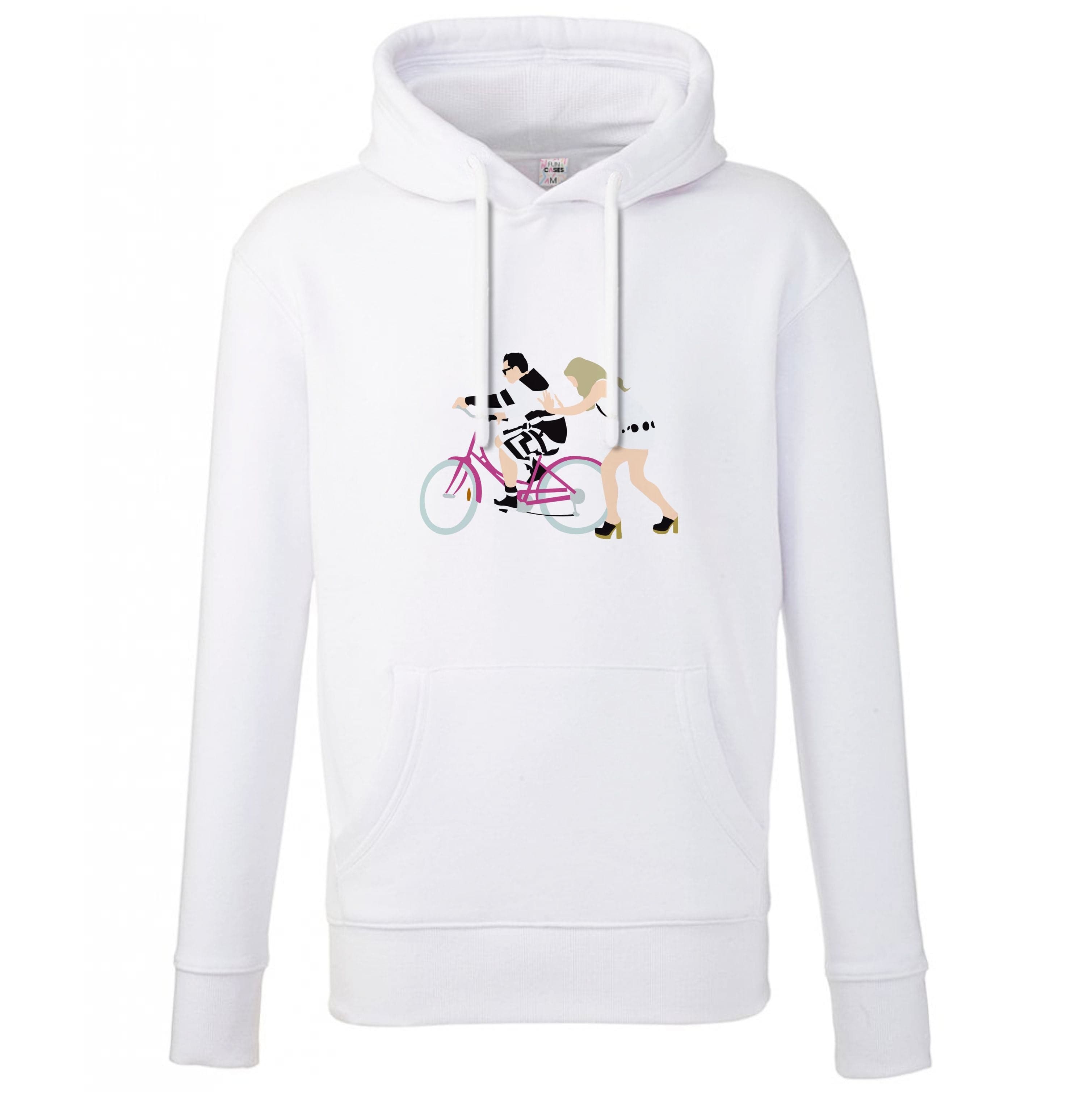 David Riding A Bike Hoodie