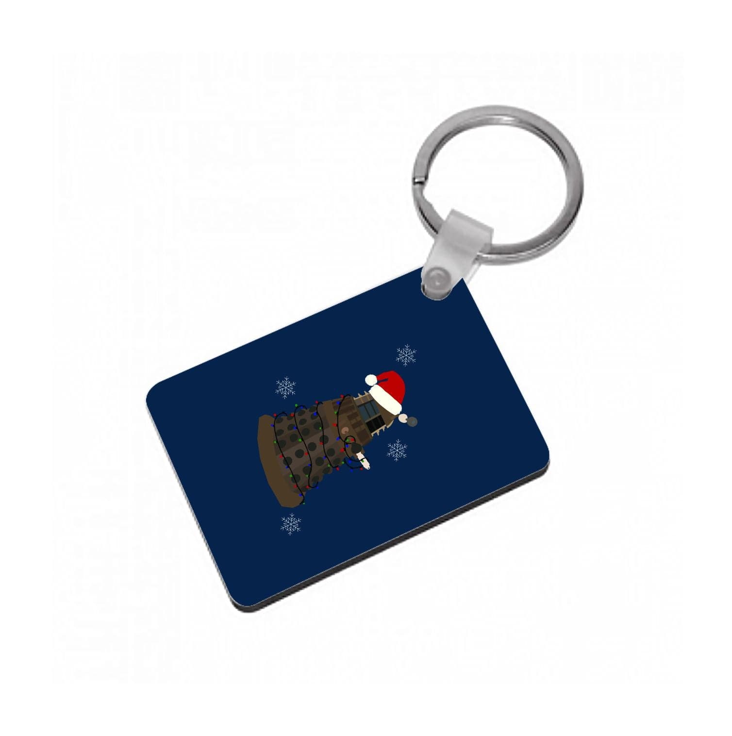 Christmas Dalek - Doctor Who Keyring