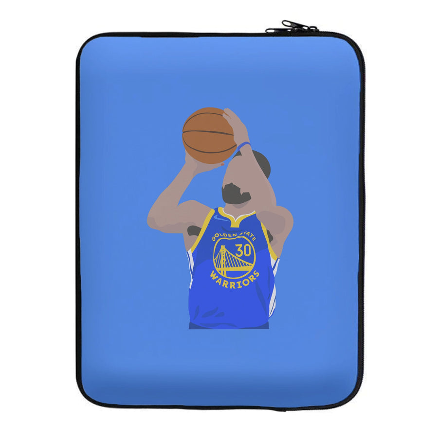 Steph Curry - Basketball Laptop Sleeve