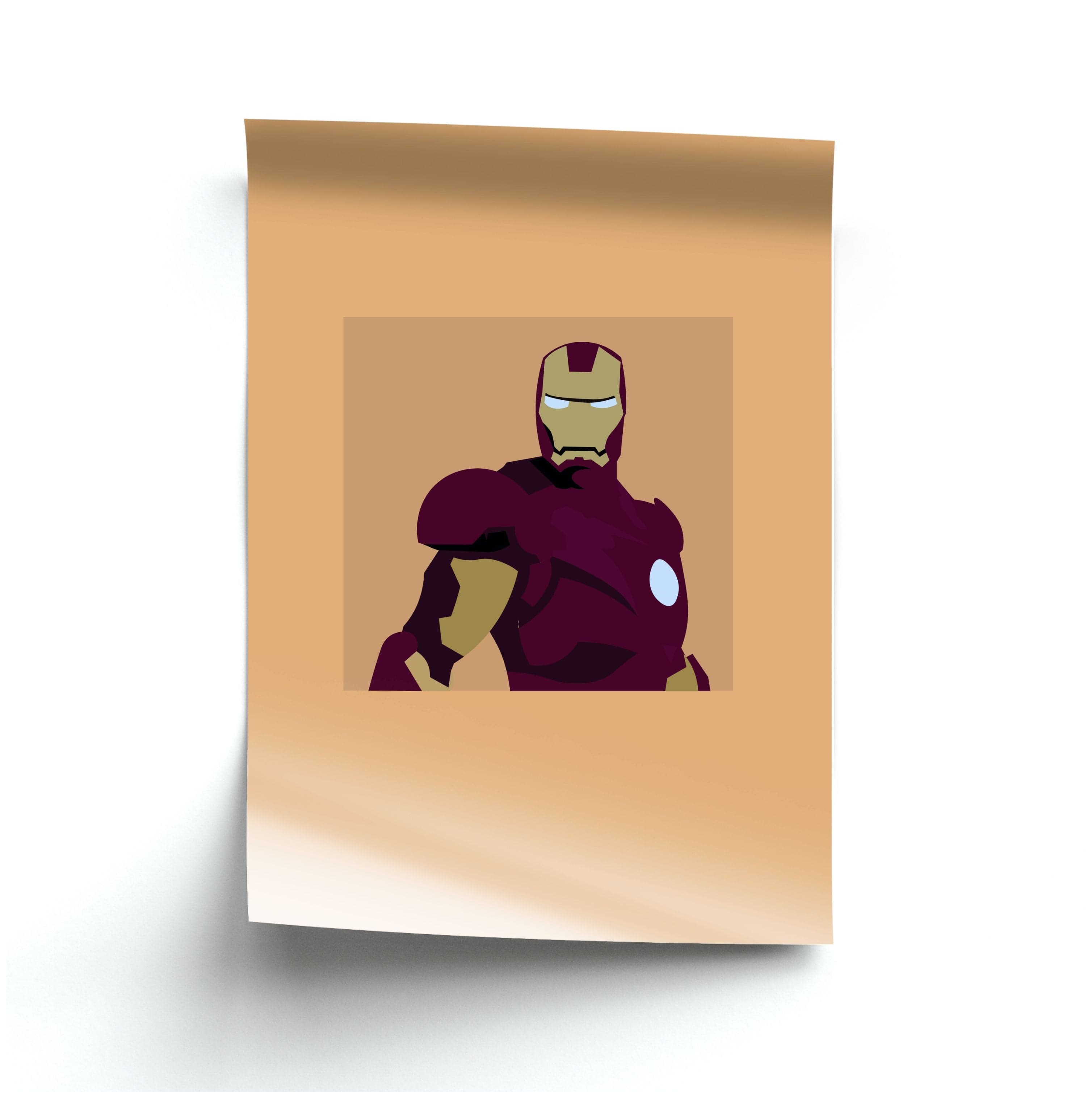 Iron man mask Poster