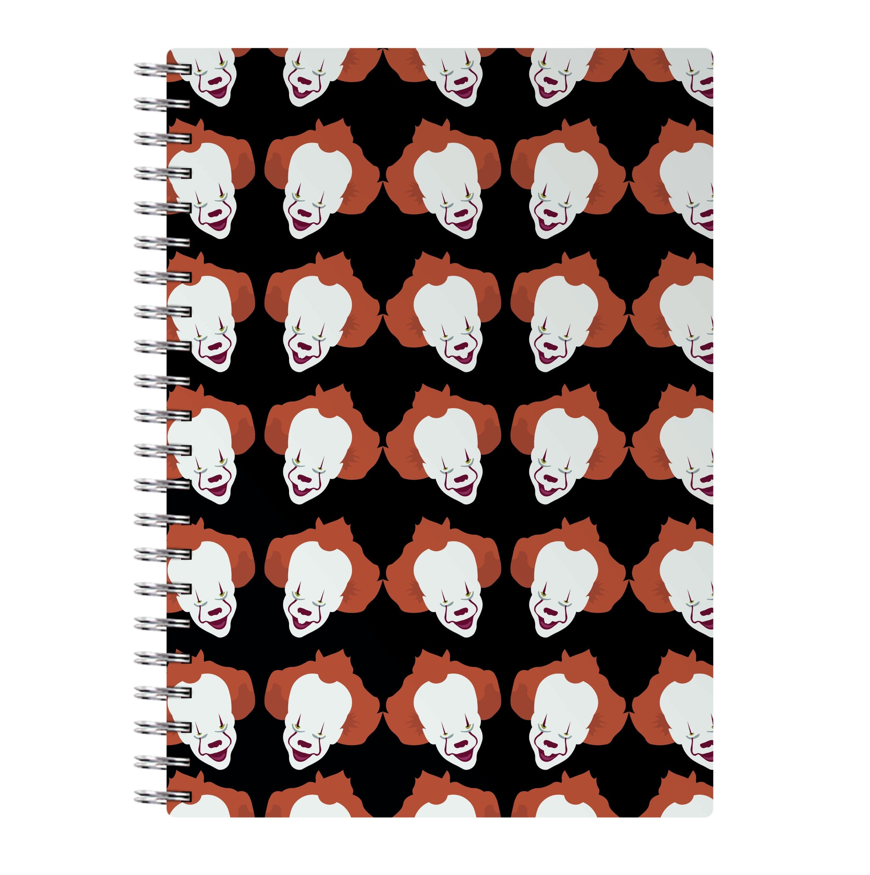 Clown Pattern Notebook