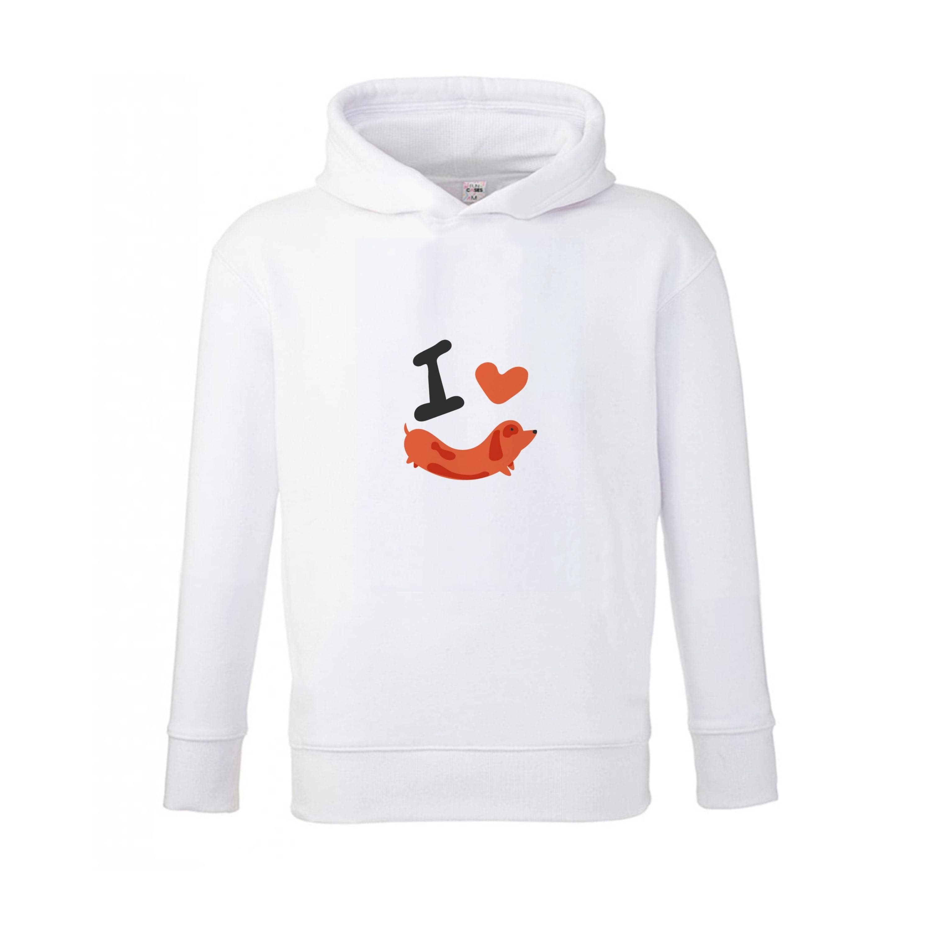 I love Dachshunds Kids Hoodie