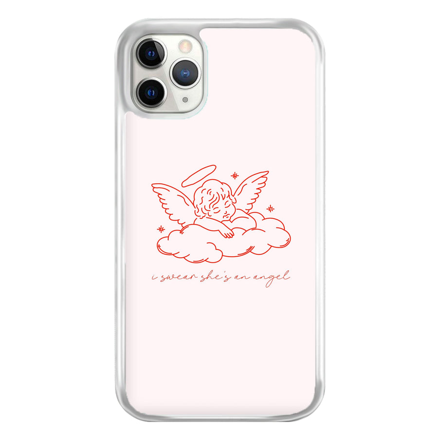 I Swear Shes An Angel - Clean Girl Aesthetic Phone Case