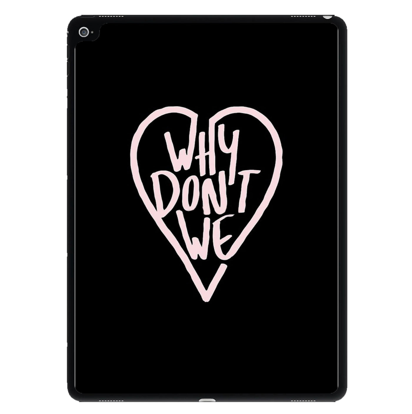 Why Don't We Heart iPad Case