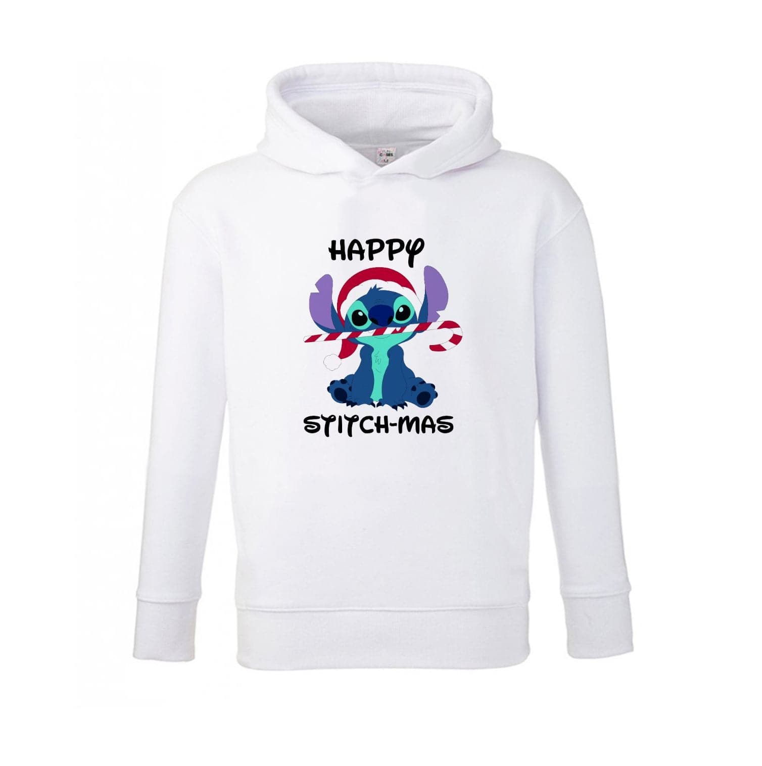 Happy Blue Alienmas - Christmas Kids Hoodie