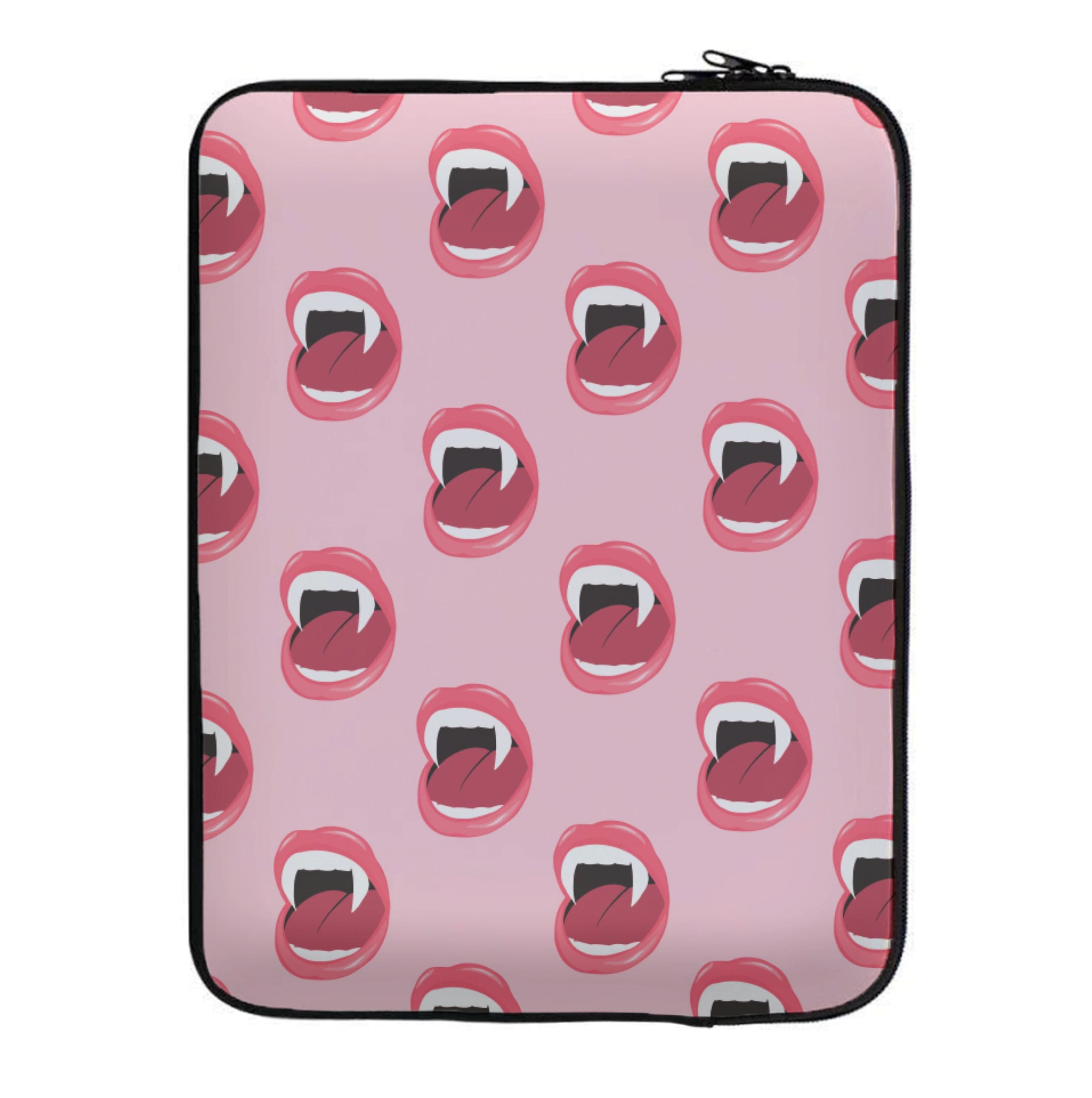 Vampire Pattern Laptop Sleeve