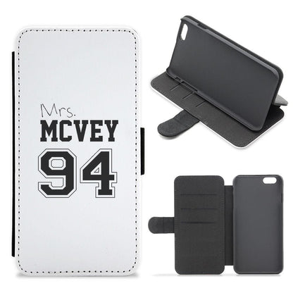 Mrs. McVey 94 - The Vamps Flip Wallet Phone Case - Fun Cases