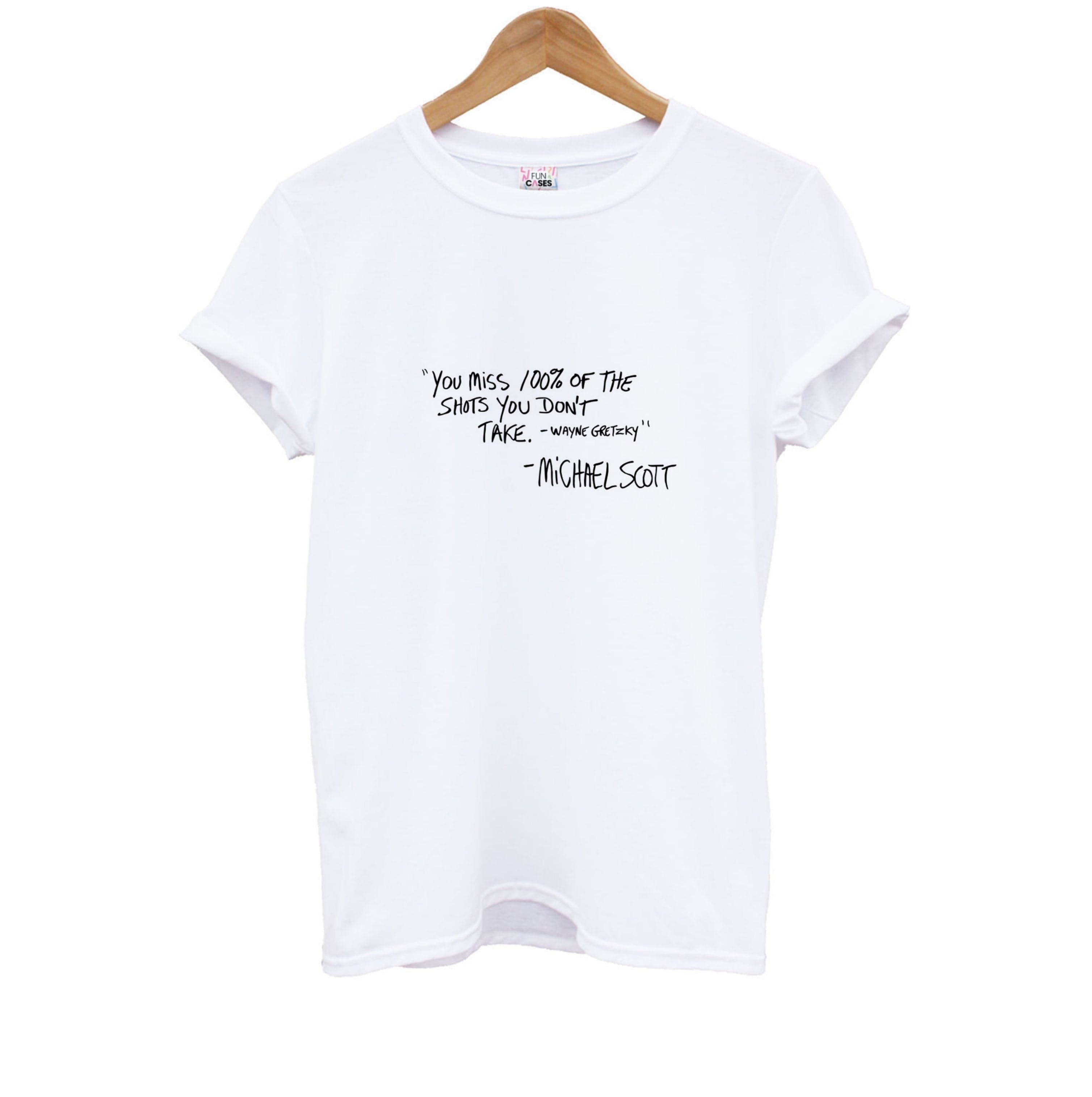 Michael Scott Quote Kids T-Shirt