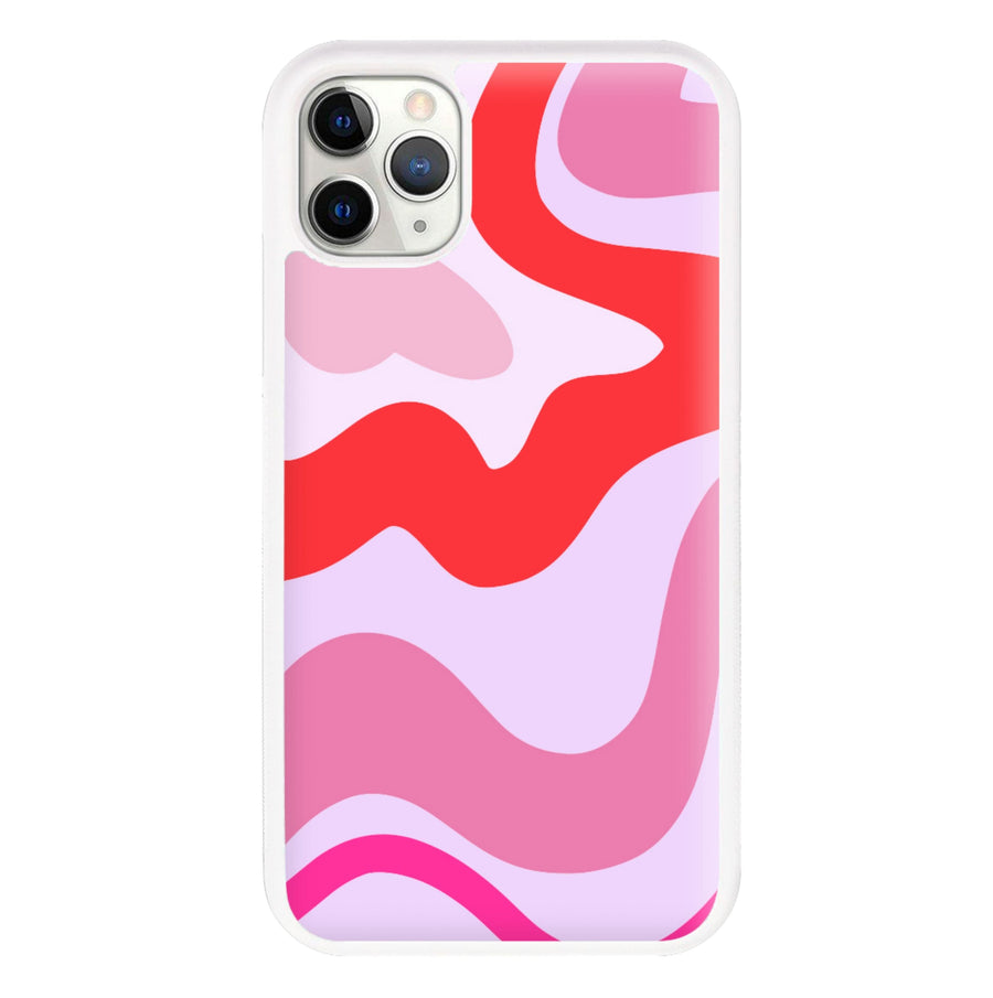 Purple & Pink Abstract  Phone Case