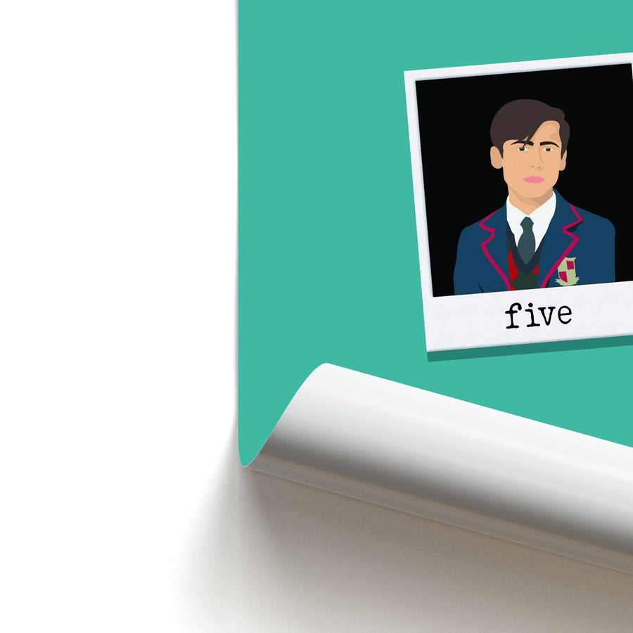 Sticker Five - Umbrella Academy Poster