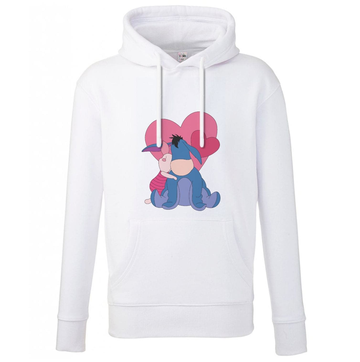 Donkey and Pig Valentine's Hoodie