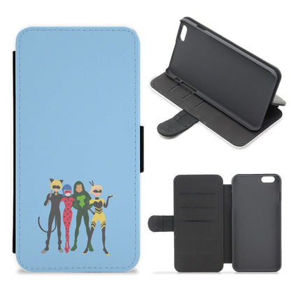 Main Characters Flip / Wallet Phone Case