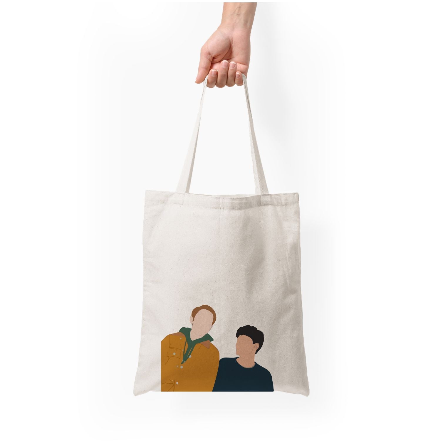 Nick And Charlie - Heart TV Tote Bag