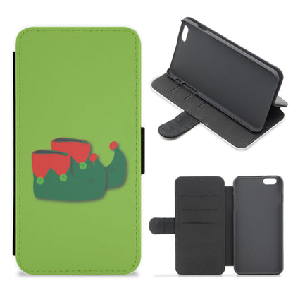 Elf Shoes - Christmas Flip / Wallet Phone Case