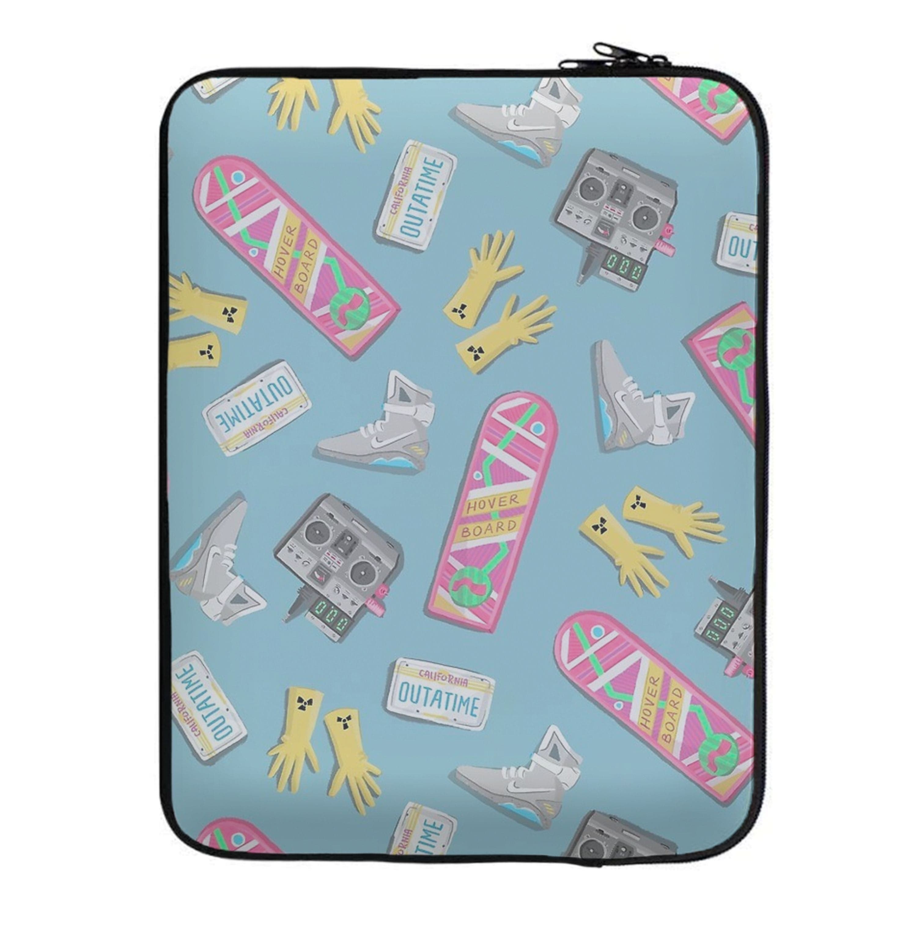 BTTF Pattern Laptop Sleeve