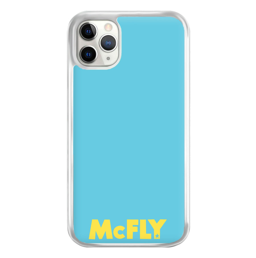 Blue And Yelllow - McFly Phone Case