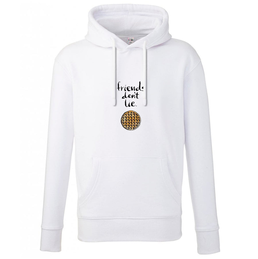 Friends Don't Lie Waffle - Stranger Things Hoodie
